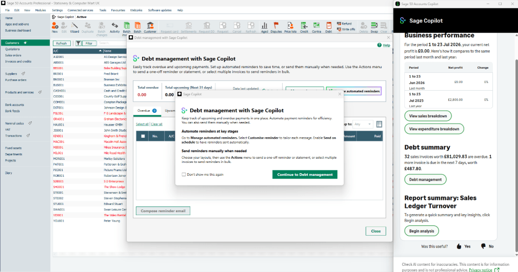 How Sage Copilot Can Make Debt Management Easier | Reality Solutions Ltd